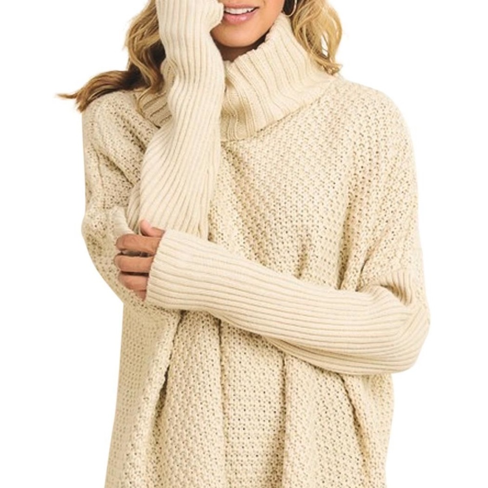 Doe & Rae chunky pullover sweater